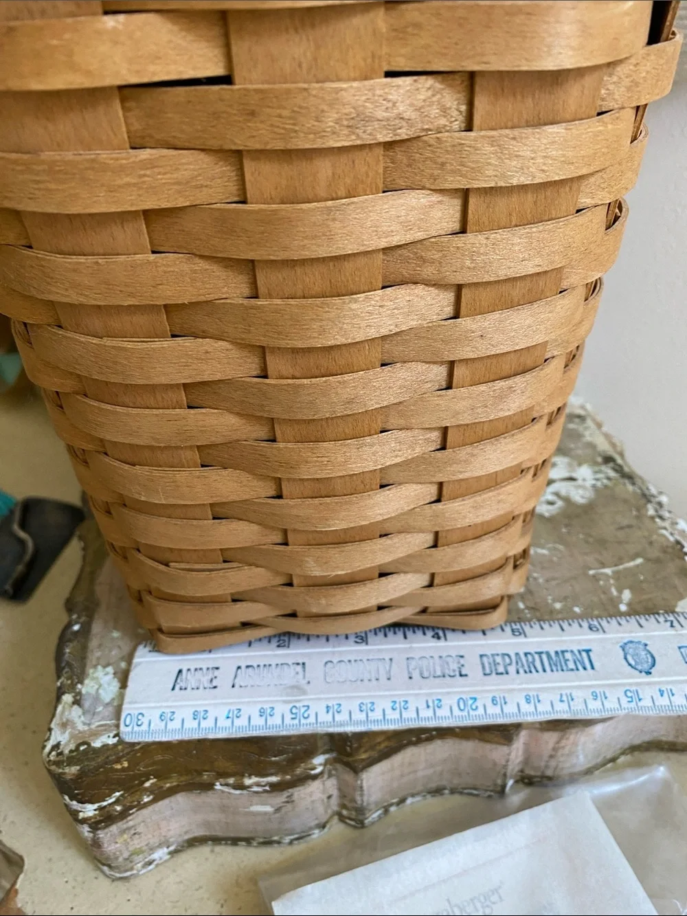 LONGABERGER Collectors Club Basket and Liner with original paperwork